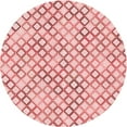thumbnail image 1 of Ahgly Company Machine Washable Indoor Round Transitional Red Area Rugs, 6' Round, 1 of 7