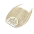 thumbnail image 6 of Benehair Clip in Fringe Hair Extensions as Humam Neat Bangs Thick Hairpiece 6" Ash Brown&Bleach Blonde, 6 of 6