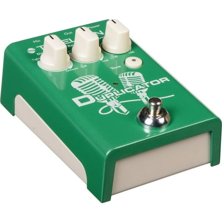 TC Helicon Helicon Duplicator Ultra-Simple Vocal Effects Stompbox with Doubling, Reverb and Pitch Correction