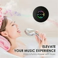thumbnail image 4 of Mini Bluetooth Shower Speaker with LED Light, Portable Ipx4 Waterproof, Hands-Free Speakerphone, Rechargeable Using Micro USB(Green), 4 of 7