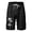 a-Black225, variant on FINALGANG Mens Casual Fashion Graphic Beach Shorts Elastic Drawstring Waist Swim Trunks Quick Dry Lightweight Board Shorts For Beach Summer Daily Wear Pink L