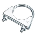 thumbnail image 3 of Muffler U-Bolt Clamps for 52mm Diameter Pipe, 1 Pack Saddle Type U-bolt Clamps, 3 of 4