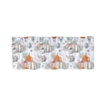 thumbnail image 2 of PYURTEP Fall Curtains, Pumpkin Maple Leaf Printed Short Curtain, Light‑Filtering Decorative Curtains for Kitchen Halloween Thanksgiving Decor, 2 of 7