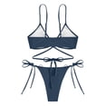 thumbnail image 3 of WILLBEST Traje de Baño Dama conjunto de Bikini de Mujer Tanga Bikini de Dos Piezas Traje de Baño Ajustable Sexy Traje de Baño con Anillo, 3 of 4