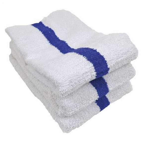 R & R Textile Pool Towel,44 in L,Blue 62270