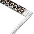 thumbnail image 3 of Valor LPF2DC031WITIM05 Brown Leopard Design License Plate Frames with Crystals, 3 of 3