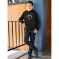 thumbnail image 2 of Save The Narwhals Hoodie Juniors -Smartprints Designs,  Large, 2 of 4
