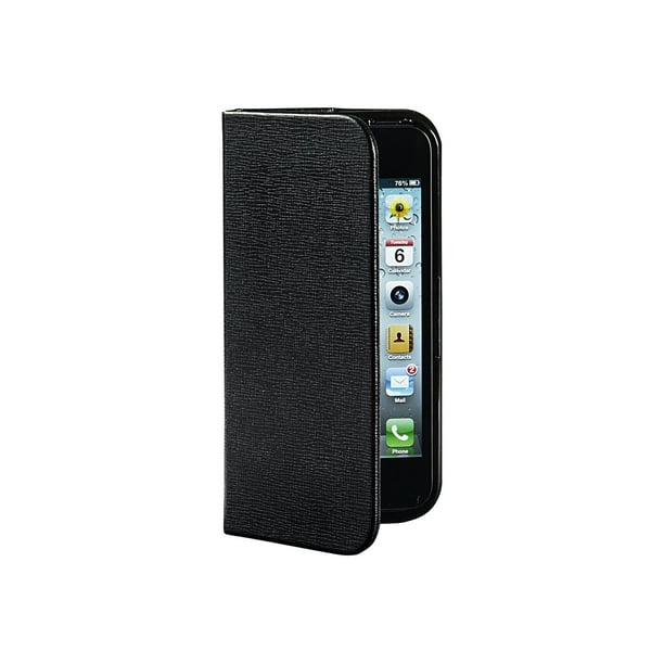 Verbatim Folio Pocket - Étui pour Téléphone Portable - Réglisse Noire