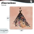 thumbnail image 4 of Stupell Industries Art Deco Rose Gold Night Canvas Art, 30 x 30, by Svetlana Aleynikova, 4 of 8