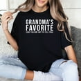 thumbnail image 2 of Grandma’s Favorite Funny T-Shirt – Gift for Grandson or Granddaughter, Cute Family Humor Tee, 2 of 5