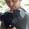RIMSports Premium Leather Weight Lifting Gloves with Wrist Support for