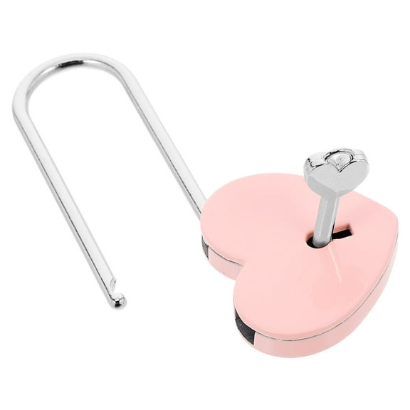 Multi-functional Padlock Versatile Combination with Key Lovers Pink