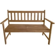 FDW Outdoor Durable Wood Bench - Brown