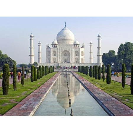 Taj Mahal, UNESCO World Heritage Site, Agra, Uttar Pradesh State, India, Asia Print Wall Art By Gavin (Best Site To Send Gifts To India)