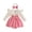 Pink-qjf, variant on Mnyotv Baby Girls Clothes Cute Bow Rompers with Headbands Long Sleeve Jumpsuits Fall Winter Outfits for Infants Size 0-3 Months