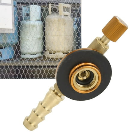 Camping Gas Stove Valve Indicator Leak Detector Gas Valve Adapter