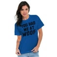 thumbnail image 3 of Had Me At Woof Pet Owner Cute Puppy Men's Graphic T Shirt Tees Brisco Brands M, 3 of 6