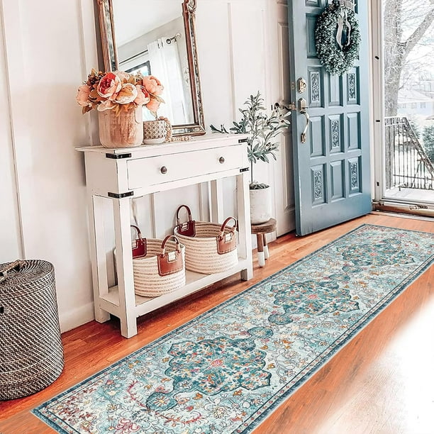 Handmade rug, Runner rug, Hallway rug, 1.10x12.5 ft rug, Entryway rug, Vintage rug, Area rug, Decor rug, Interior 2024 design rug, AY267