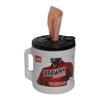 Brawny Professional D400 Disposable Cleaning Towels, Canister Of 200