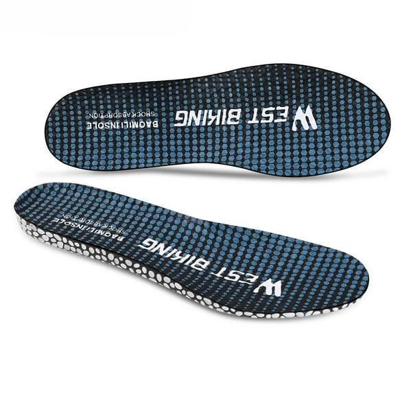 WEST BIKING Semelles de Cyclisme Semelles de Sport pour Chaussures de Sport Espadrilles de Cyclisme à Ressort Mouvement Coussin de Choc