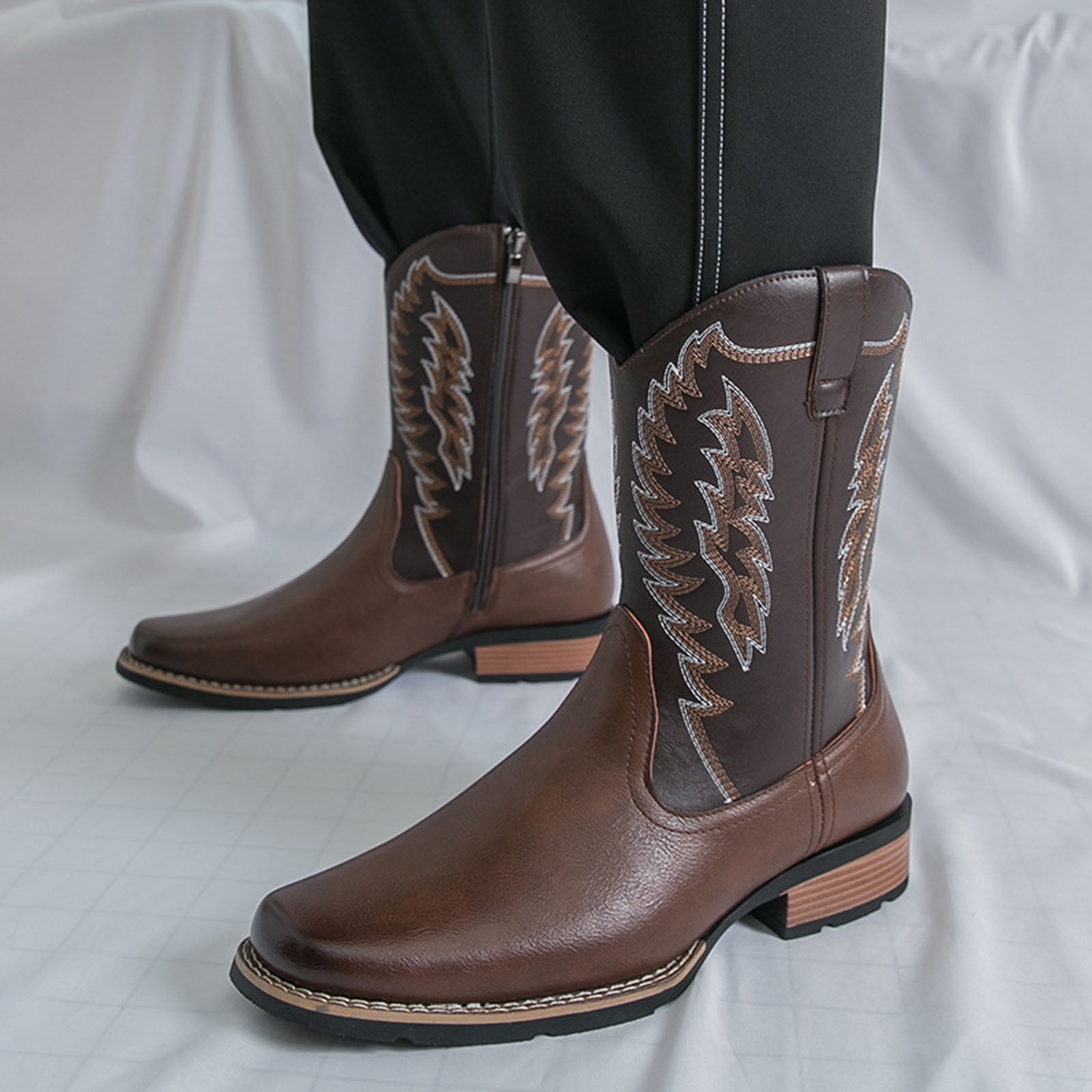 Bottes de cordage Justin vintage bottes Justin en grande