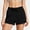 Black women's high waisted shorts with pockets a1, variant on Cagogo Women's High Waisted Drawstring Shorts with Pockets Quick Dry Casual Loose Sport Shorts Summer Beach Work Lounge Athletic Shorts, Army Green XL