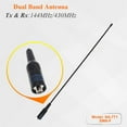 thumbnail image 4 of Antena Walkie VHF/UHF De Doble Banda 144/430 MHz Para Piezas BaoFeng Bf-Uv5R 888S, 4 of 8