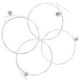 thumbnail image 1 of Juego de cuerdas para ukelele, accesorios de guitarra transparentes de alta gama, carbono, sonido brillante, 4 Uds., 1 of 8