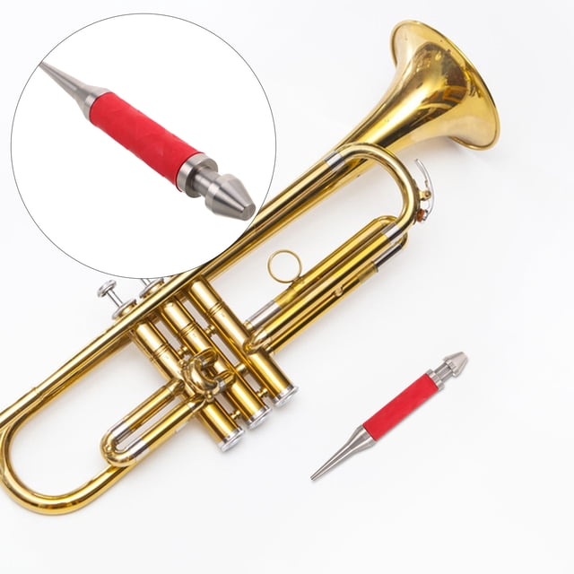 CTIRCHIU Trumpet Mouthpiece Truing Tool Red for Wind Instrument Dent Removal and Shape Adjustment