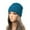 Sky Blue, variant on Womens Winter Hat Solid Color Rib Knit Beanie Warm Soft Thick Slouchy Knit Hat Fashion Casual Skull Cap for Cold Weather Yellow,One Size