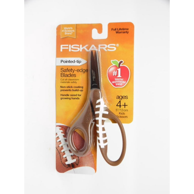 Fiskars Football Classroom Safety- Edge Blades, Pointed tip
