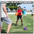 thumbnail image 4 of PlayBolt 5-Inch Playground Balls – 6 Pack Multicolor Small Inflatable Rubber Dodgeballs with Hand Pump for Toddlers & Kids – Indoor & Outdoor Active Play, 4 of 7