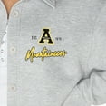 thumbnail image 3 of Women's Gameday Couture Ash Appalachian State Mountaineers Foundation Full-Button Long Sleeve Overshirt, 3 of 3
