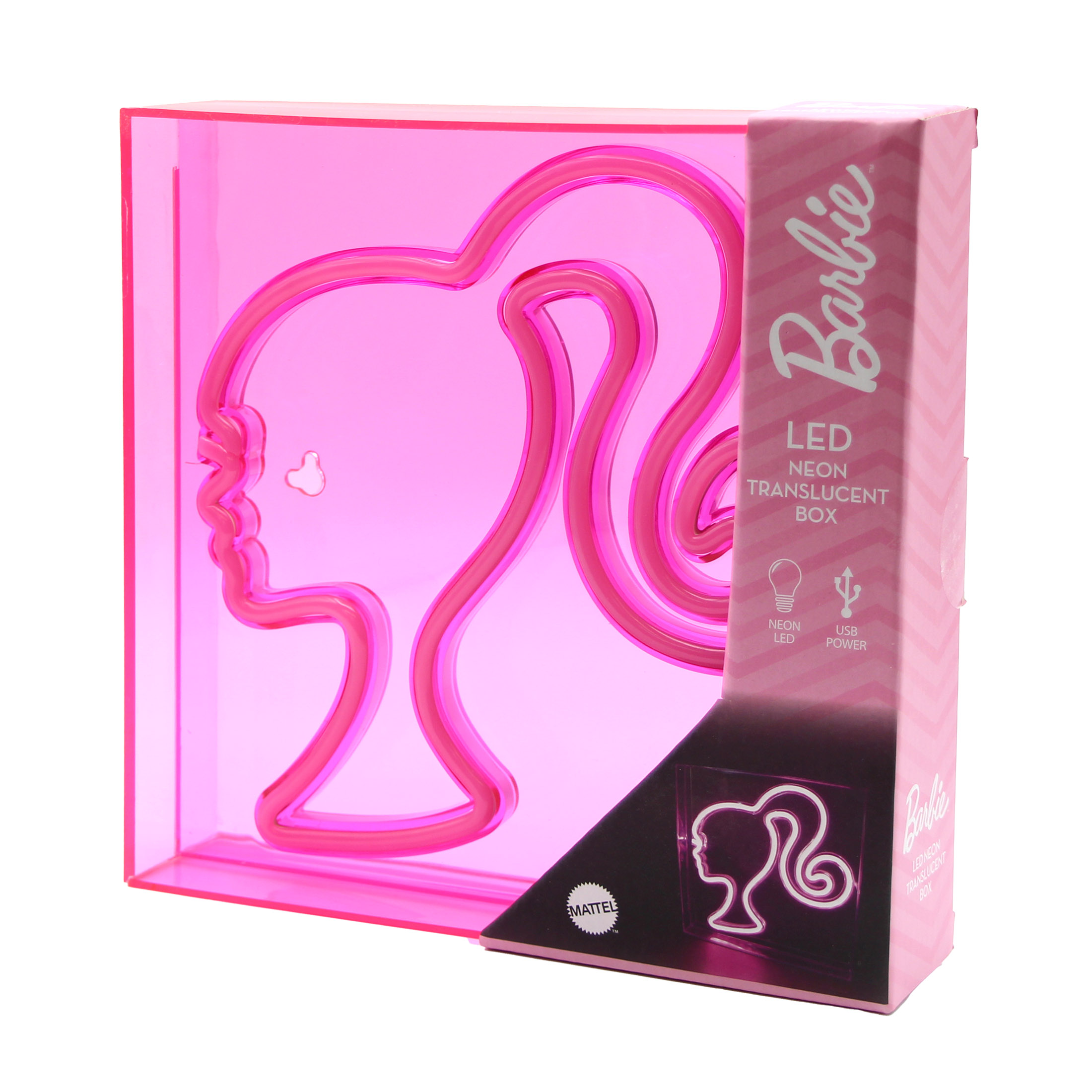 Mattel Barbie ICON LED Neon Pink Sign 9" x 9" photo 5
