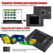 Integrated Design Thermal Imager for Visual Temperature Sensing and Leak Detection