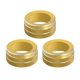 thumbnail image 1 of 3 Uds AC Climatizador Control Perilla Anillo Compatible para Jeep, Dorado Tono, 1 of 8