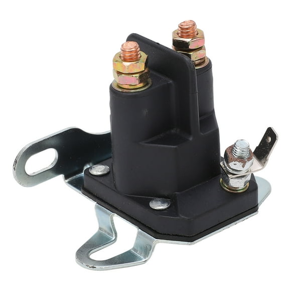 Risegun Nouveau Solénoïde De Démarreur, Relais De Solénoïde De Démarreur 4.8W Relais De Solénoïde De Démarreur De Moteur pour Tondeuse à Gazon Tracteur De Jardin ATV Motoneige 12V