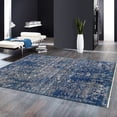 thumbnail image 7 of Pasargad Home Transitional Collection Hand Knotted Bsilk & Wool Area Rug, 9' 0" X 11'10", Blue/Silver, 7 of 7