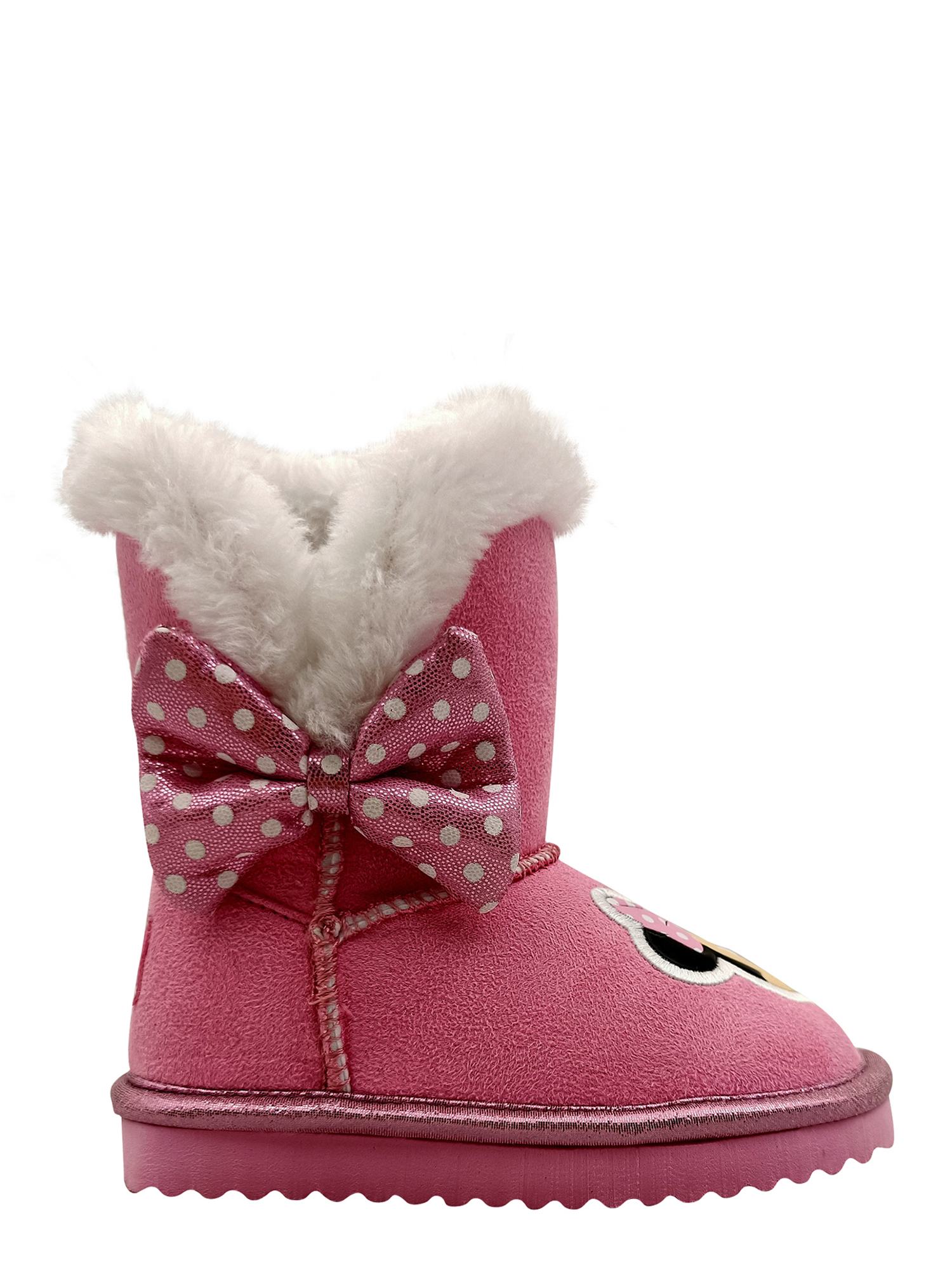 Disney Minnie Mouse Cozy Faux Shearling Winter Boot (Toddler Girls) - image 2 of 6