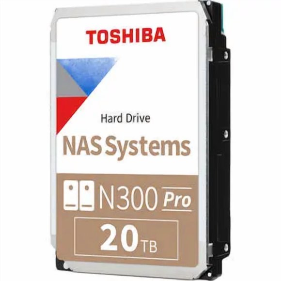DD INTERNO NAS TOSHIBA 20TB HDWG82AXZSTB N300 PRO 3.5