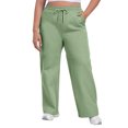 thumbnail image 2 of vigerkar Plus Size Baggy Sweatpants for Women with Pockets Warm Wide Leg Lounge Long Joggers Pants (Green, 5XL), 2 of 9