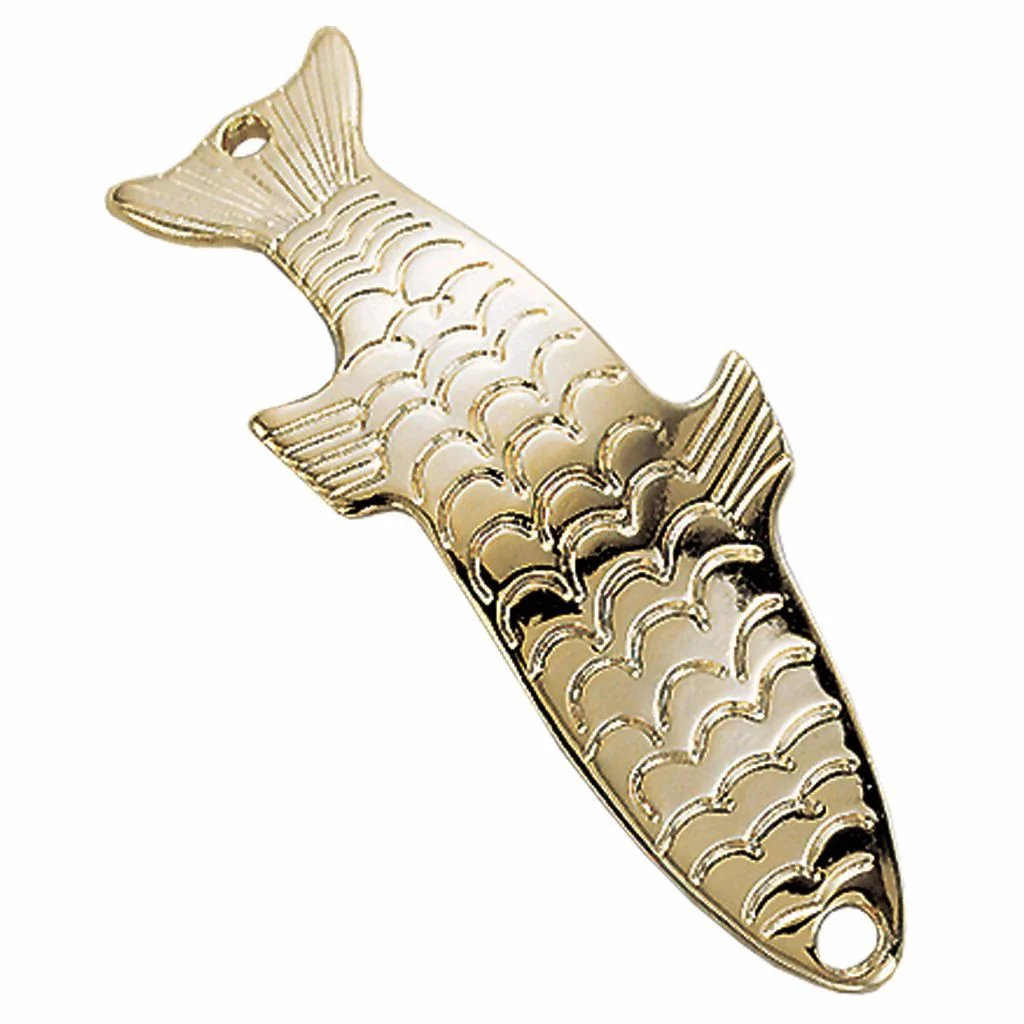 (2 pack) Acme Tackle Phoebe, Fishing Lure Spoon, 1/12 oz., Gold