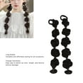 thumbnail image 3 of Coletas Trenzadas de Burbujas, Extensión de de Caballo Trenzada Larga Sintética Suave Con Base de Diadema Resistente, Para Mujeres y Niñas, 3 of 7