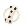 thumbnail image 1 of Juguete para masticar perros Látex Hueso Anillo Divertido Molar Mascota Entrenamiento interactivo???BLANCO??‰ ShuxiuWang 8390611121938, 1 of 1