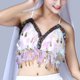 thumbnail image 4 of Lentejuelas borlas cuerpo cadena sujetador danza del vientre sujetador Rave Festival fiesta playa moda Clubwear accesorios para mujeres y niñas MFZFUKR 223503-1, 4 of 8