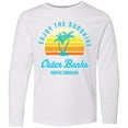 thumbnail image 3 of Inktastic Summer Enjoy the Sunshine Outer Banks North Carolina in Blue Long Sleeve Youth T-Shirt, 3 of 5