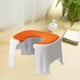 thumbnail image 5 of Taburete para Asiento de Inodoro en Cuclillas, Silla con Orinal Estable Antideslizante Resistente Móvil para Mujeres Embarazadas Ancianos Adultos Y Ni , cojín cojín Macarena Asiento de inodoro en cuclillas, 5 of 8