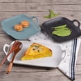 thumbnail image 3 of Plats de Cuisson 8 Pouces pour Four en Céramique avec Double Poignée, 3 of 5