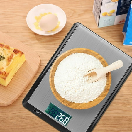 

Henmomu 10kg/1g Stainless Steel Kitchen Weight Portable Electronic Digital Food Scale For Baking Food Scale Electronic Scale