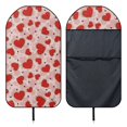 thumbnail image 6 of Uourmeti Heart-shaped Watermelon Print Terry Cloth Car Seat Cover Non-Slip Back Waterproof Car Seat Cover, Sweatproof Non Slip Car Seat Towel Cover Fit for SUVs Trucks Cars, 6 of 7